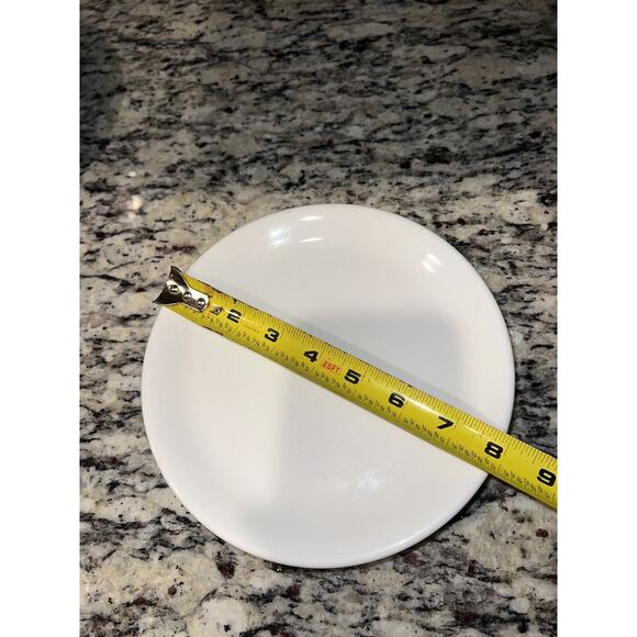 Steelite International England 2013 White Lunch Plates 8" Coupe Style Round Set - Picture 5 of 8